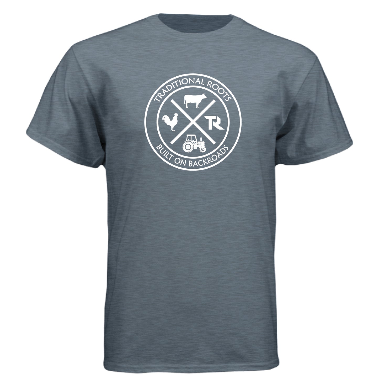 Heather Slate Blue - FRONT