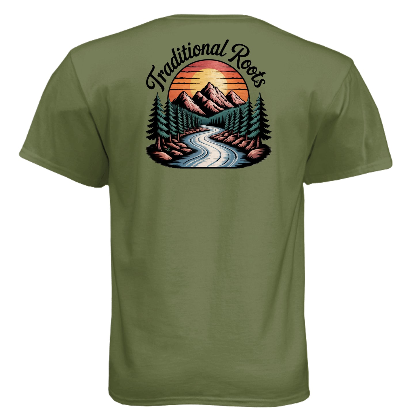 Military Green - N6210 - BACK