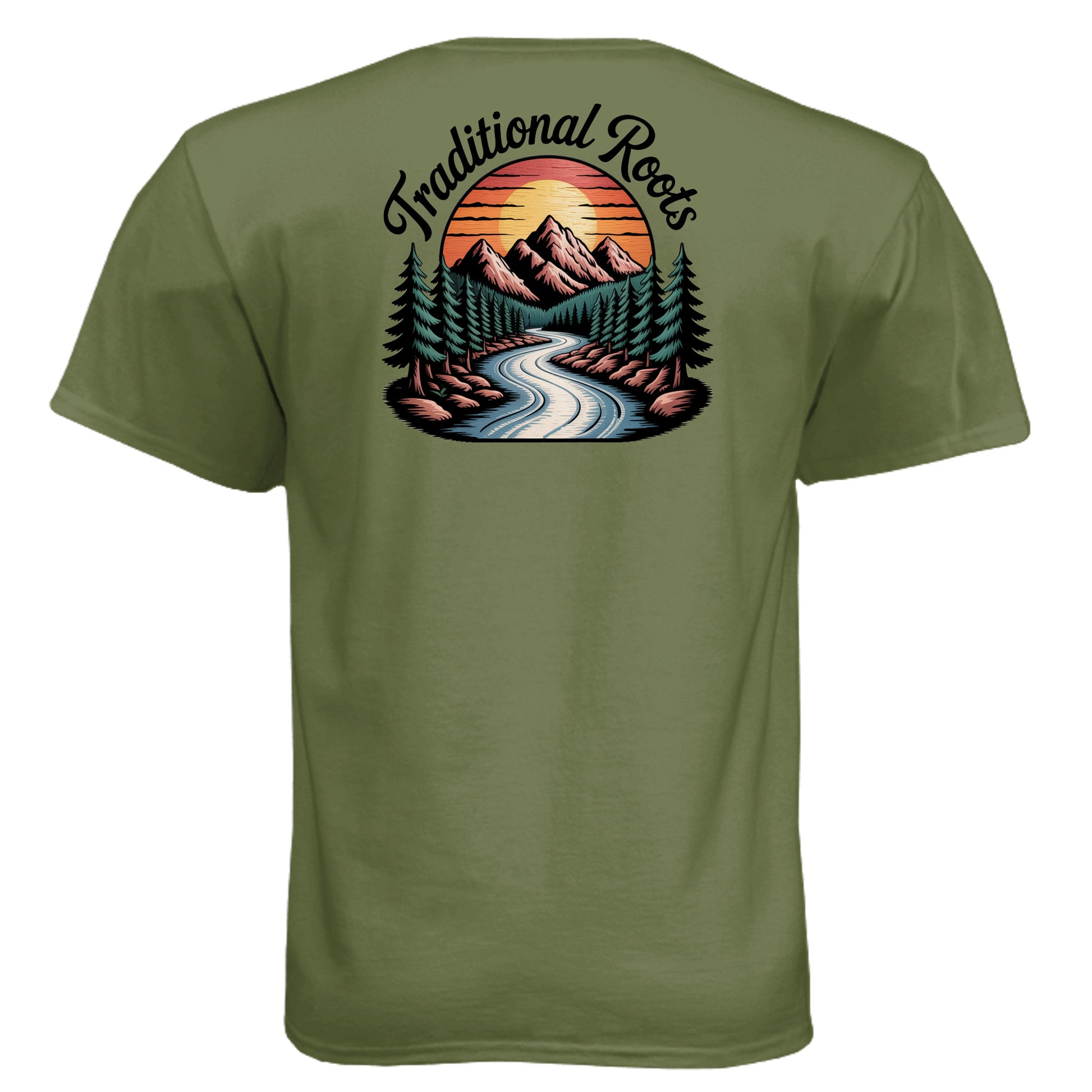 Military Green - N6210 - BACK
