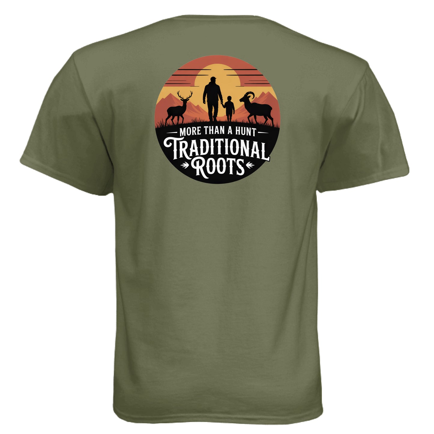 Military Green - BACK