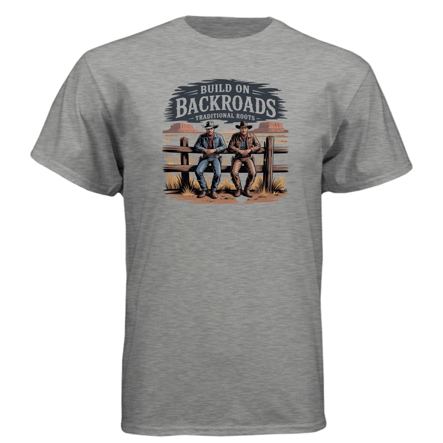 Dark Heather Grey (60/40) - FRONT