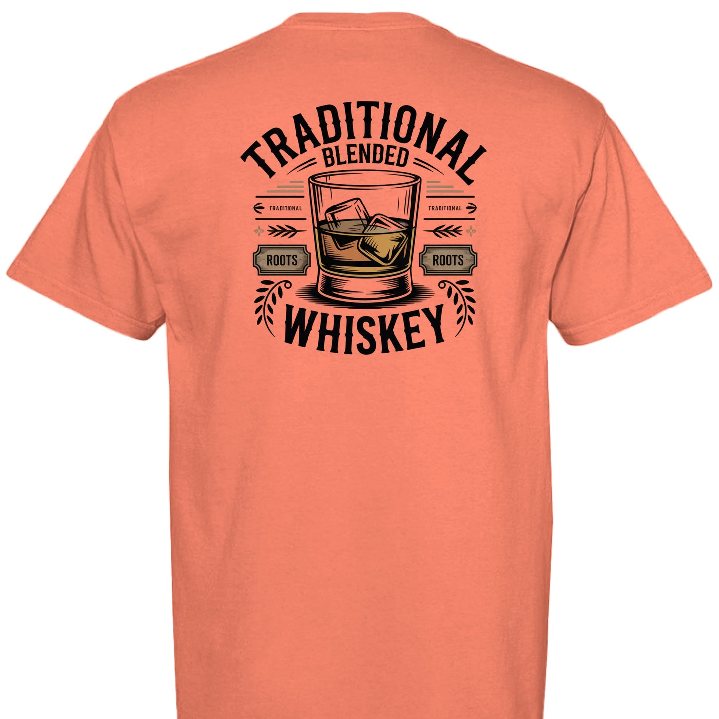 NEON RED ORANGE - BACK