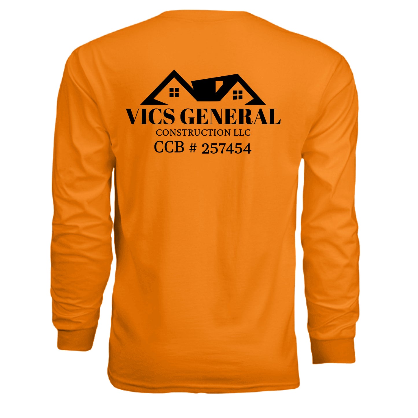 SAFETY ORANGE - BACK