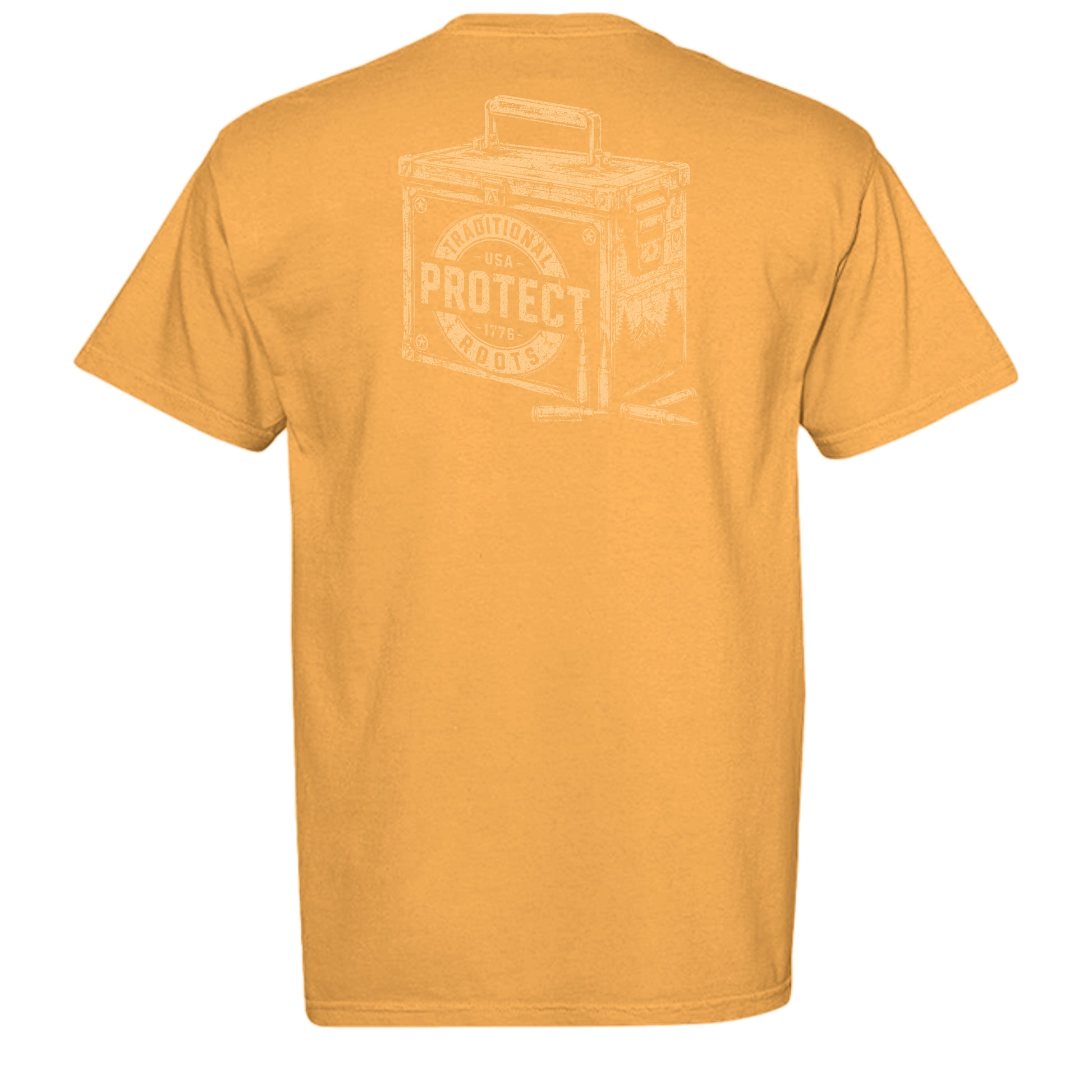 Bright Orange - C1717 - BACK