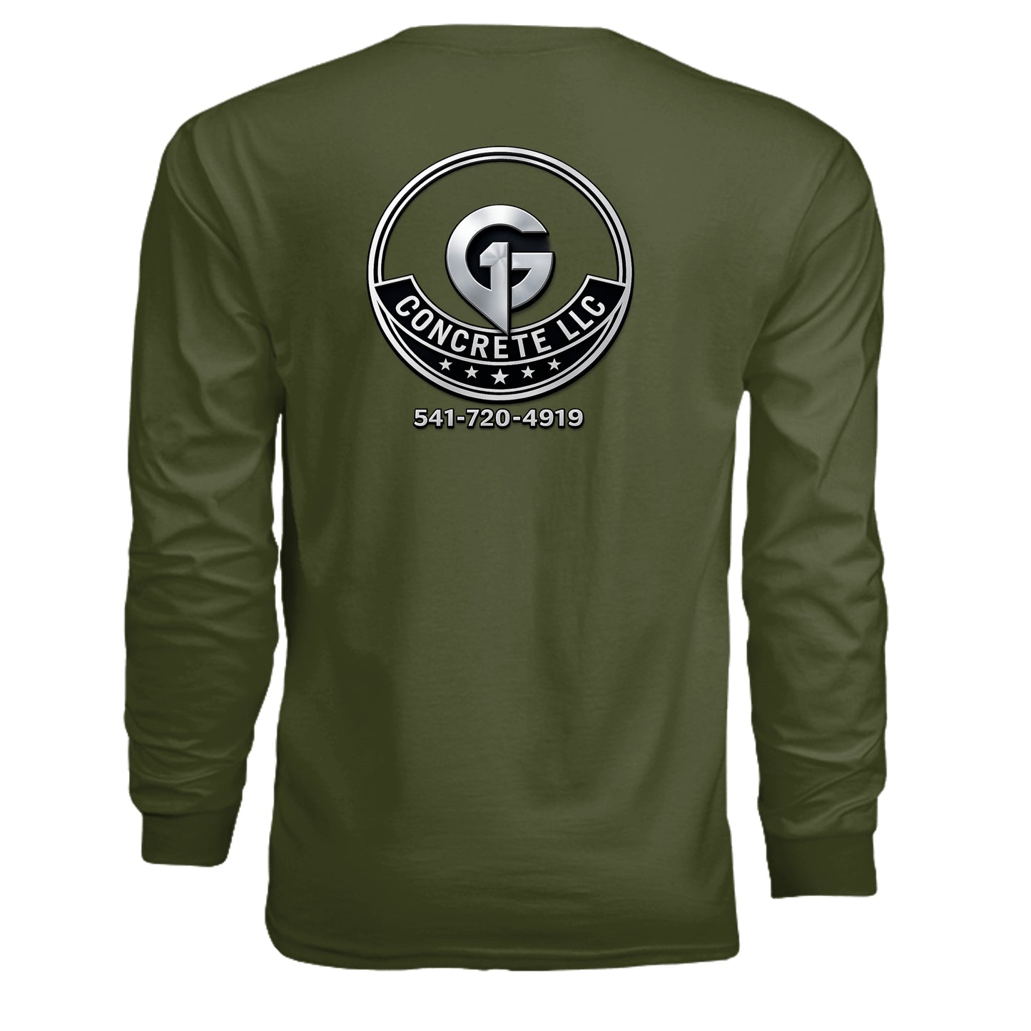 MILITARY GREEN - G240 - BACK