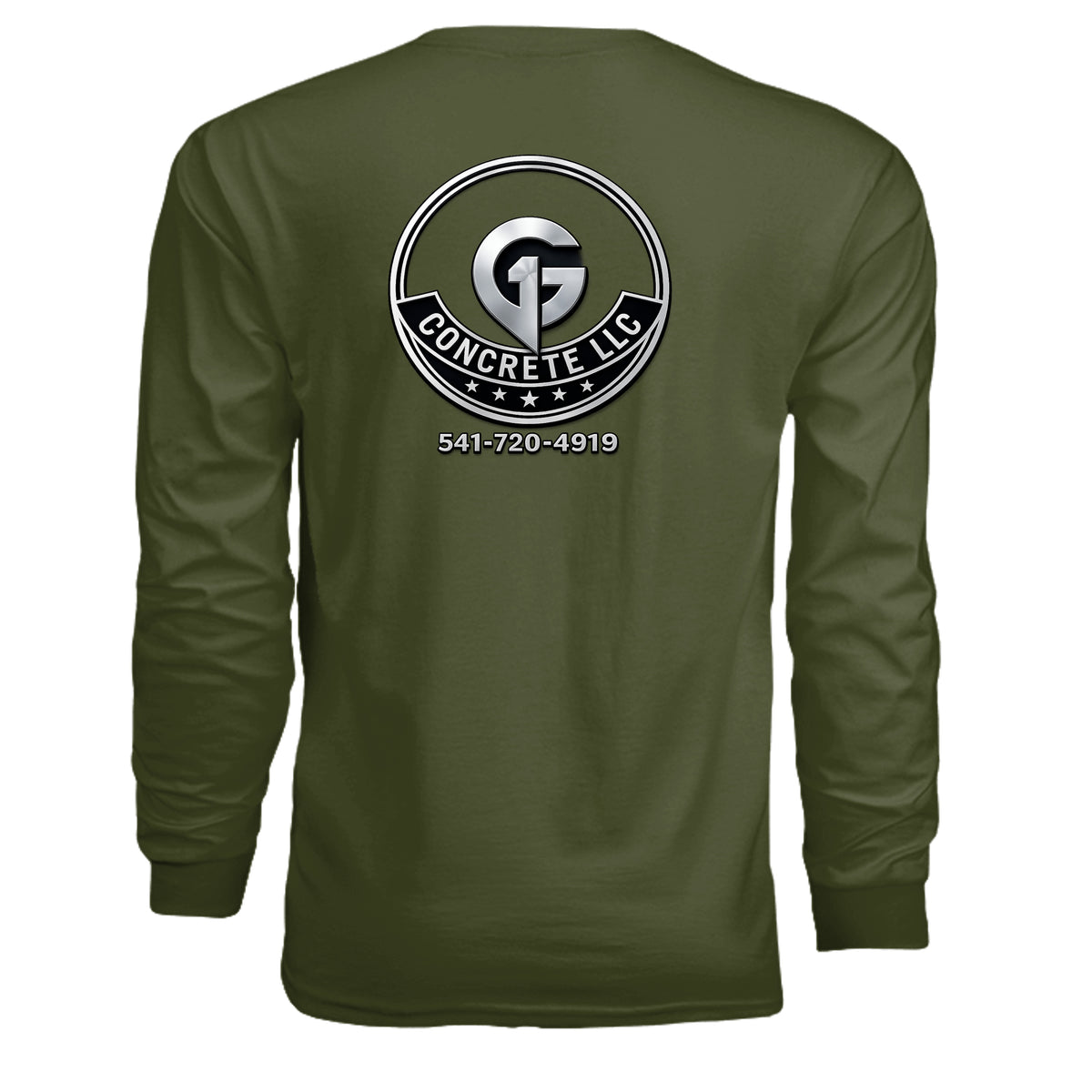 MILITARY GREEN - G240 - BACK