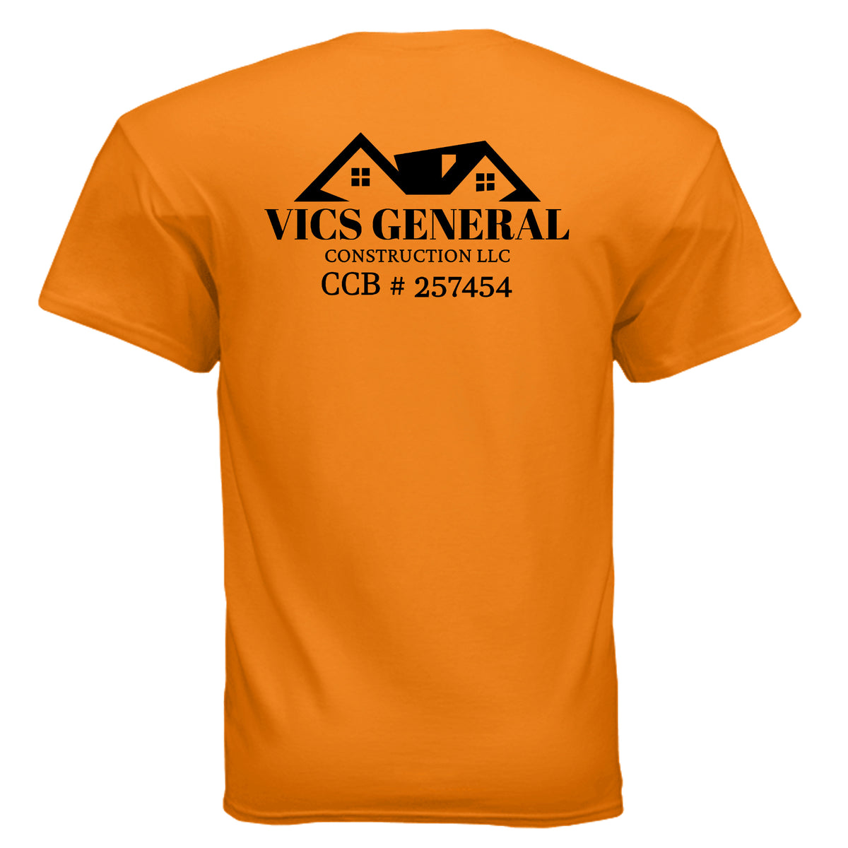 SAFETY ORANGE - G200 - BACK